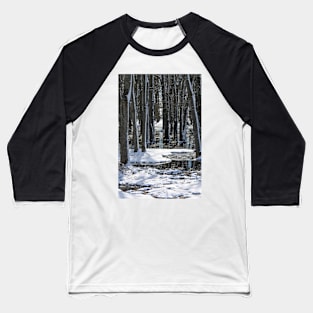 Through the Trees Baseball T-Shirt